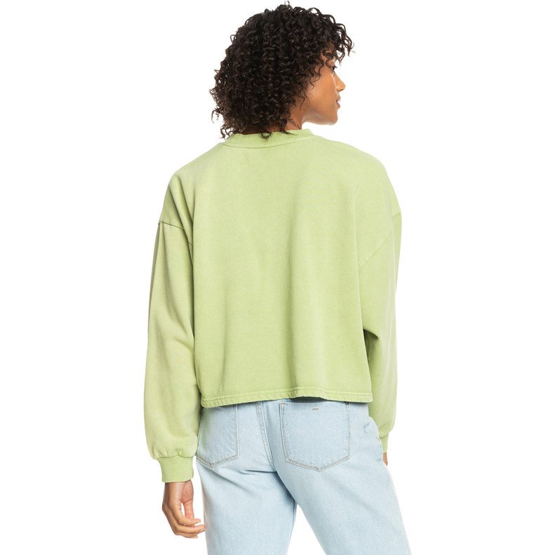 Remote Island Sweatshirt in Fern