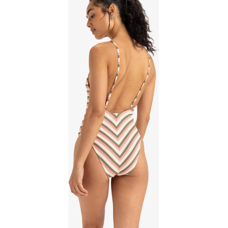 Saidia One Piece Swimsuit in Parchment