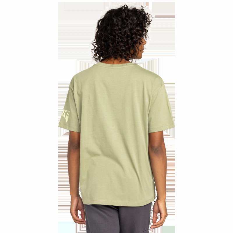 Sand Under the Sky T-Shirt in Oil Green