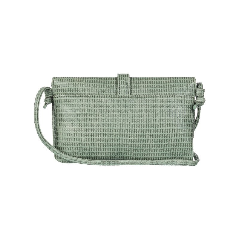 Singing Waves Crossbody Bag in Agave Green