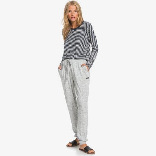 Sky Lit Up - Cosy Joggers for Women - Grey - Roxy