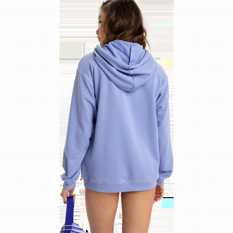 Surf Stoked Terry Art Hoodie in Grapemist