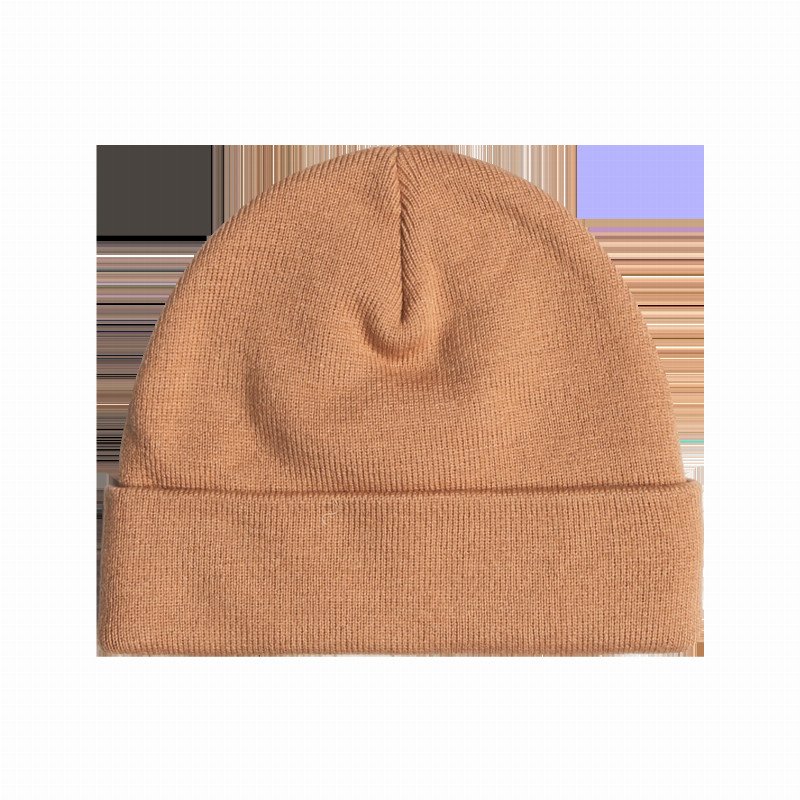 Tropical Snow Beanie in Camel