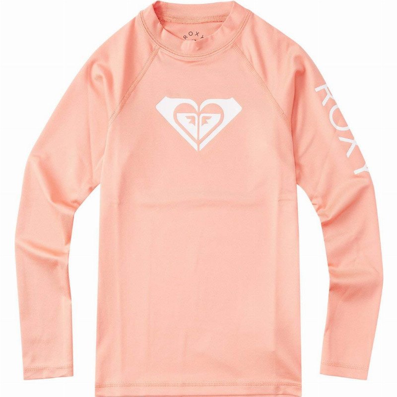 Whole Hearted - Long Sleeve UPF 50 Rash Vest for Girls 8-16