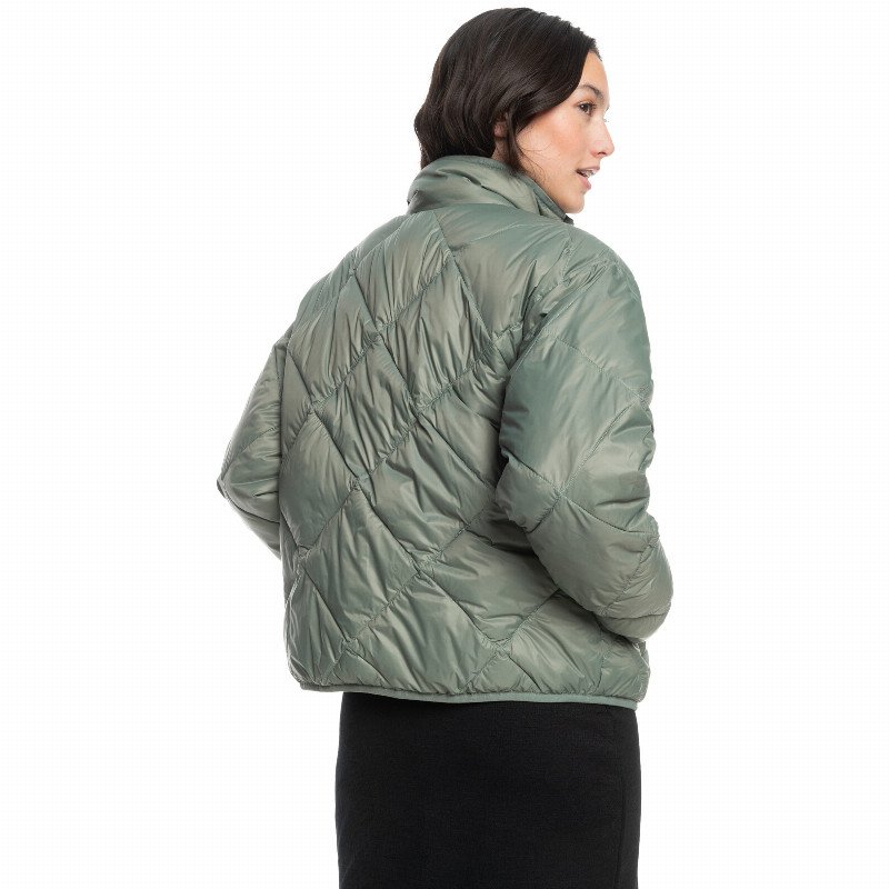 Wind Swept Jacket in Agave Green