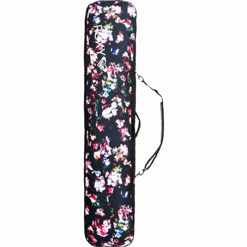 Women's 102L-Snowboard Snowboard Travel Bag, True Black Blooming Party, 1SZ