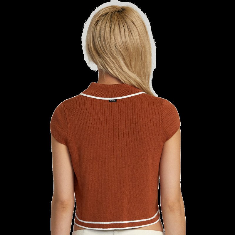 Jules Sweater Top in Mocha