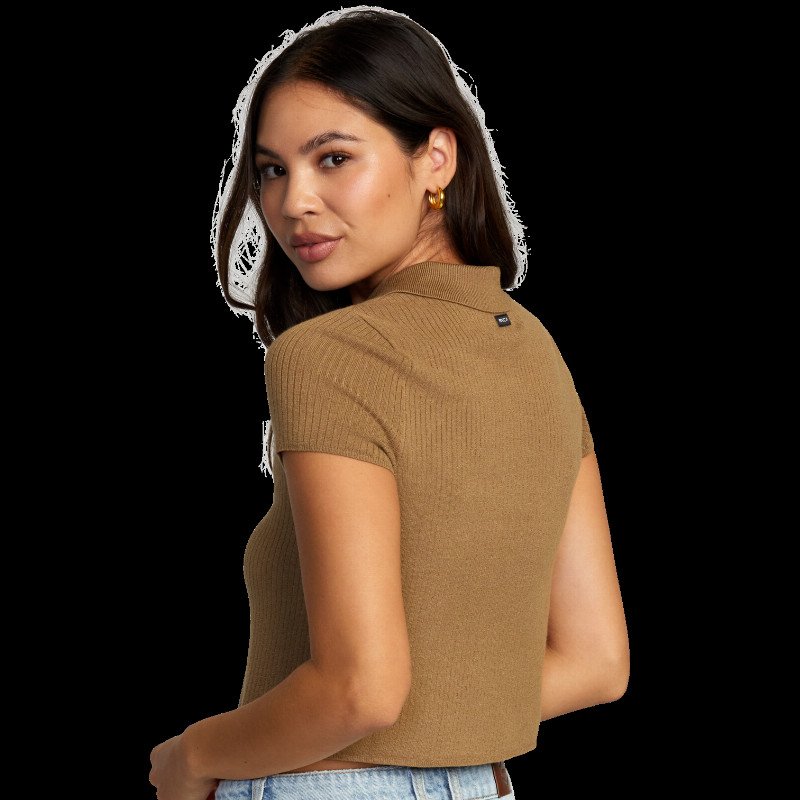 Past Due Sweater Top in Ermine