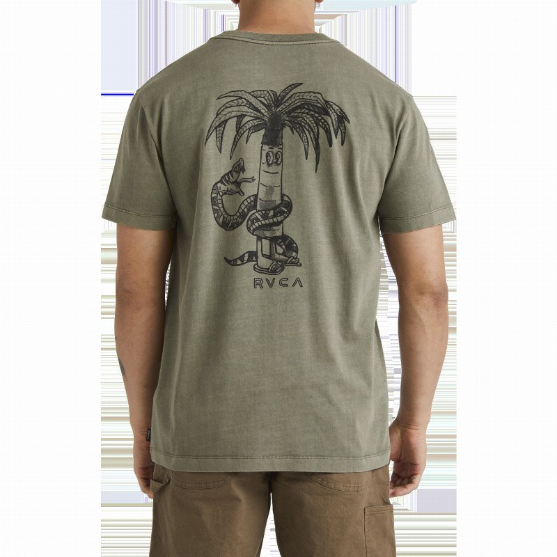 Pommier Palms T-Shirt in Olive