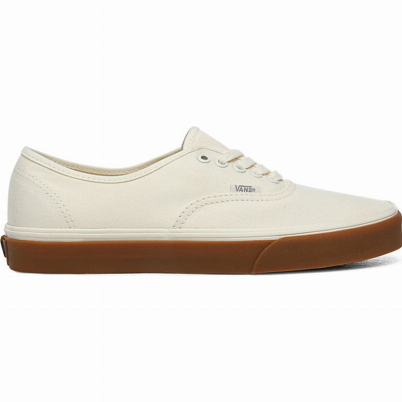 Vans 12 OZ CANVAS AUTHENTIC SHOES ((12 CANVAS) MARSHMALLOW/GUM) WOMEN WHITE