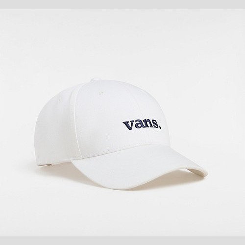 VANS Vans 66 Structured Jockey Hat (white/dress Blu) Unisex White, One Size