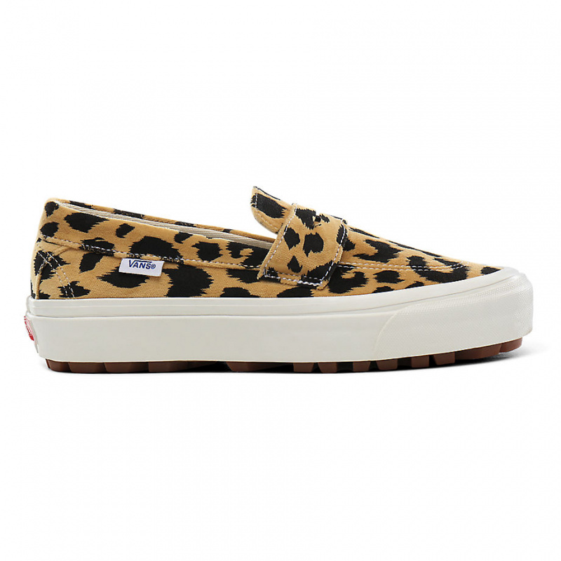 vans men's leopard shoes