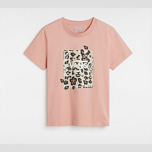 VANS Animalier Boxed T-shirt (lobster Bisque) Women Pink, Size XXL