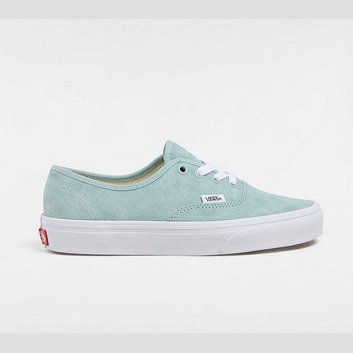 VANS Authentic Pig Suede Shoes (gray Mist) Unisex Blue, Size 12