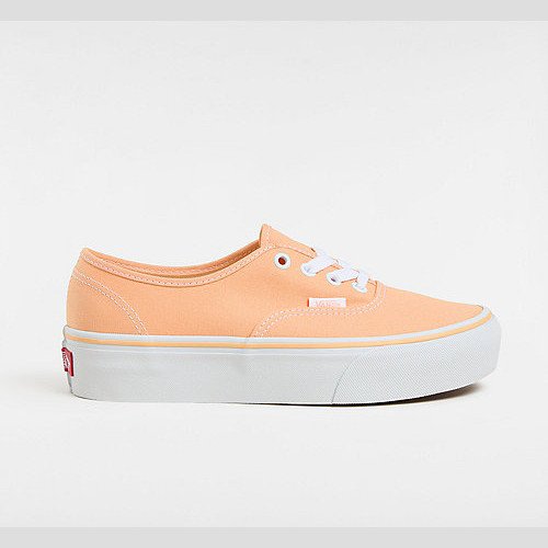 VANS Authentic Platform Shoes (apricot) Women Orange, Size 12