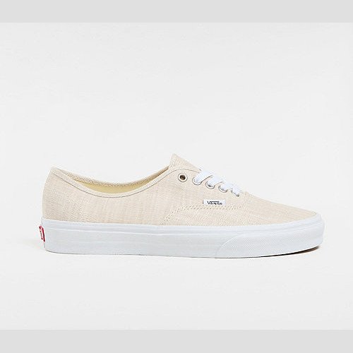 VANS Authentic Shoes (summer Linen Egret) Unisex White, Size 12