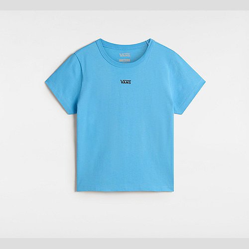 VANS Basic Mini T-shirt (heritage Blue) Women Blue, Size XXS