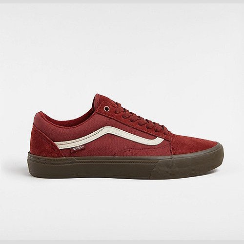 VANS Bmx Style 114 Shoes (port/gum) Unisex Red, Size 12