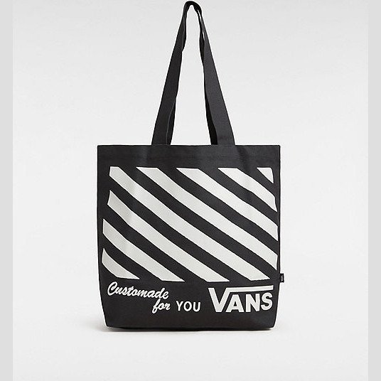 VANS Box Logo Tote (black) Unisex Green, One Size