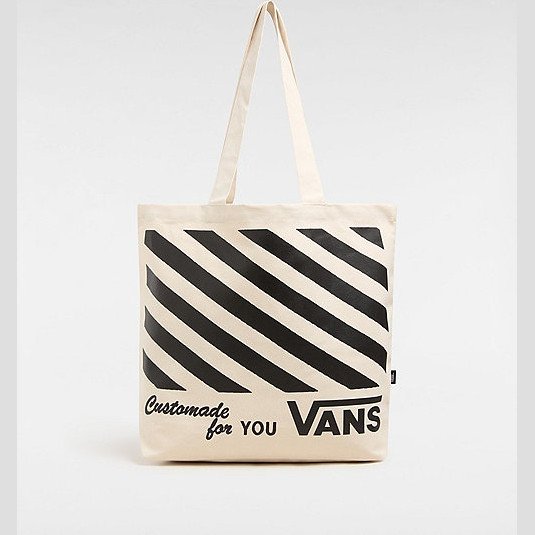 VANS Box Logo Tote (natural) Unisex Beige, One Size