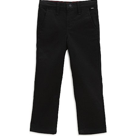 VANS Boys Authentic Chino Trousers (2-8 Years) (black) Little Kids Black, Size 5-6Y