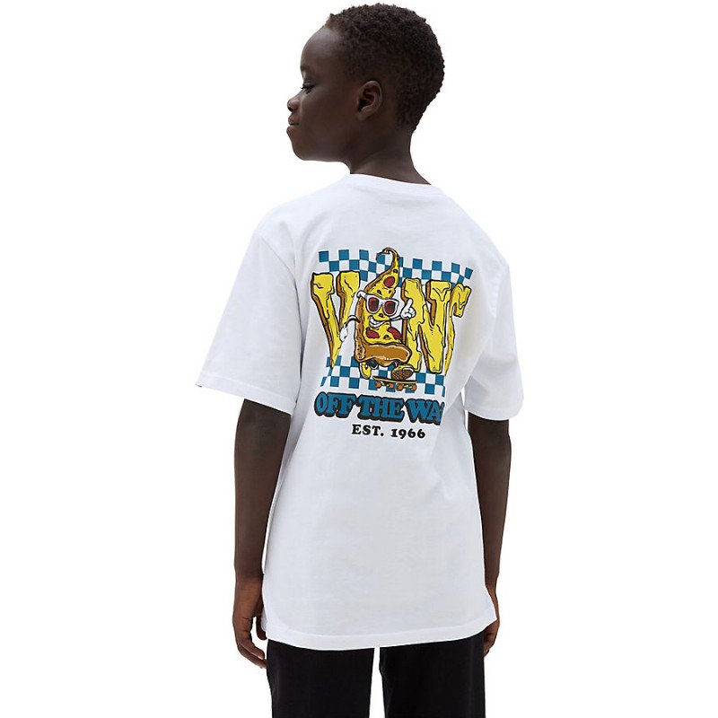 Vans store pizza shirt