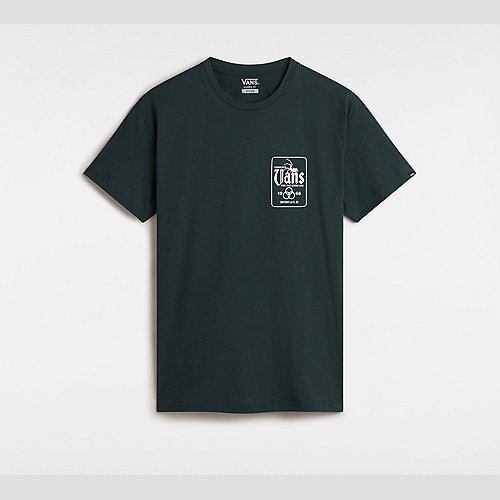 VANS Bucket List T-shirt (black) Men Green, Size XXL