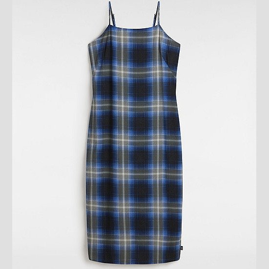 VANS Camden Slip Dress (trbl) Women Blue, Size XXS