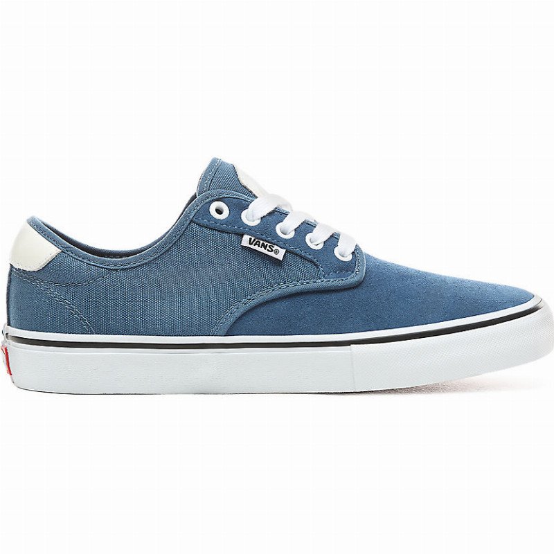 Vans CHIMA FERGUSON PRO SHOES BLUES ASHES WHITE MEN BLUE