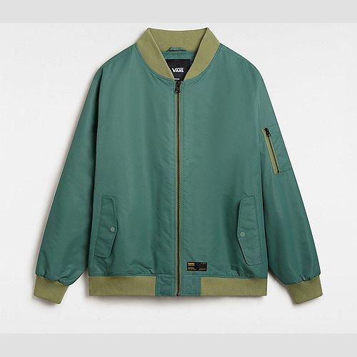 VANS Copley Bomber Jacket (dark Forest) Men Green, Size XXL