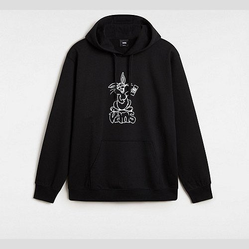 VANS Crazy Eddy 66 Loose Pullover Hoodie (black) Men Black, Size XXL