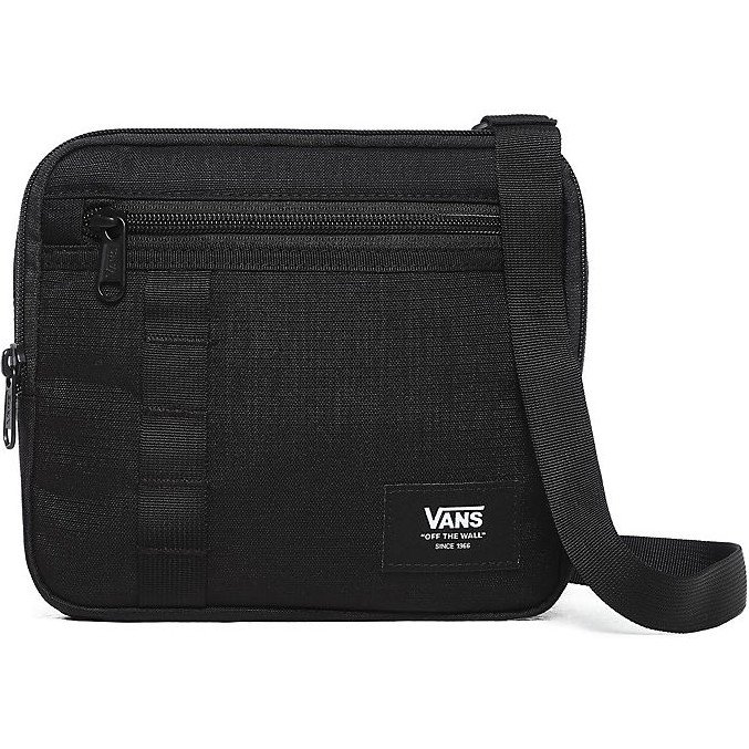 DRAFT SHOULDER BAG (BLACK RIPSTOP) MEN BLACK