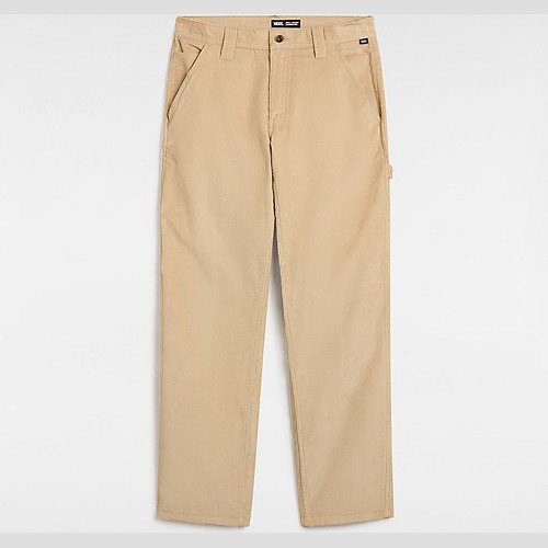 VANS Drill Chore Carpenter Relaxed Cord Pants (incense) Men Beige, Size 38