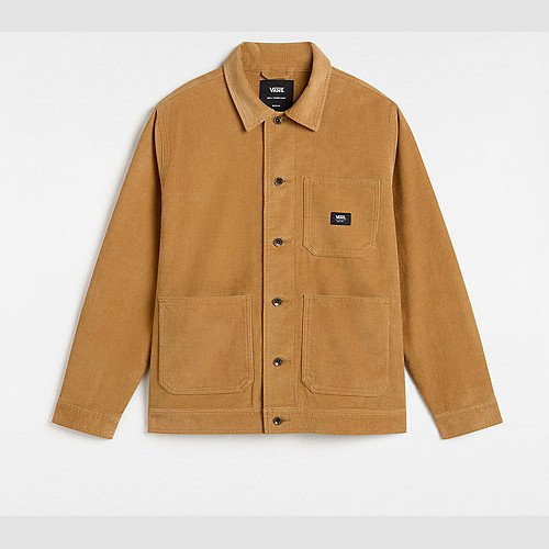 VANS Drill Chore Corduroy Jacket (brown Sugar) Men Brown, Size XXL