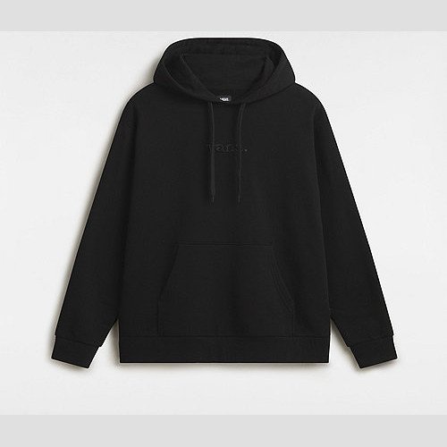 VANS Essential Relaxed Pullover Hoodie (black) Unisex Black, Size XXL