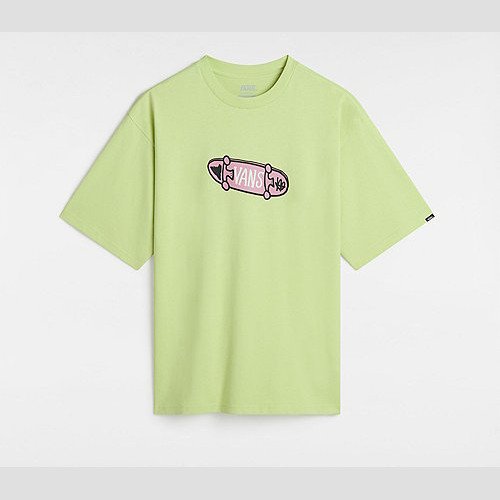 VANS Flipside Loose T-shirt (lime Sherbet) Men Yellow, Size XXL