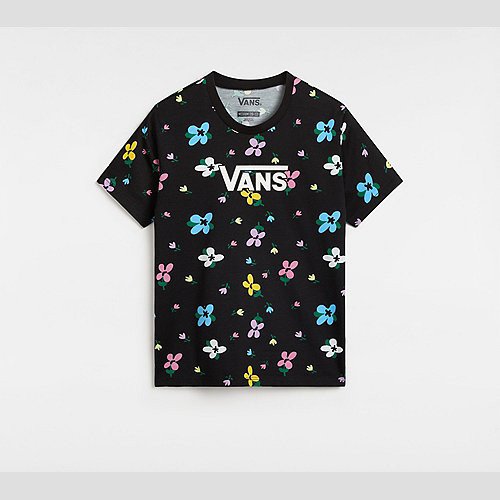 VANS Girls Bloomer T-shirt (8-14 Years) (black) Girls Black, Size XL