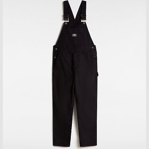 VANS Girls Groundwork Overalls (8-14 Years) (black) Girls Black, Size XL