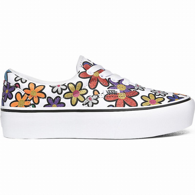 Vans rainbow hot sale platform shoes