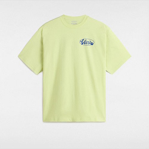 VANS Global Line T-shirt (lime Sherbet) Men Yellow, Size XXL