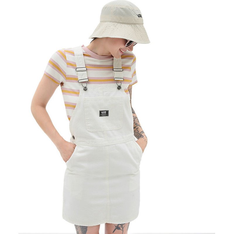 VANS Ground Work Skirt Overall (marshmallow) Women White, Size XXS