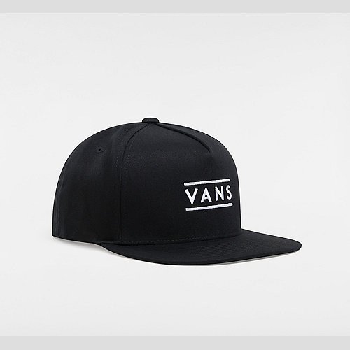 VANS Half Box Snapback Hat (black) Unisex Black, One Size