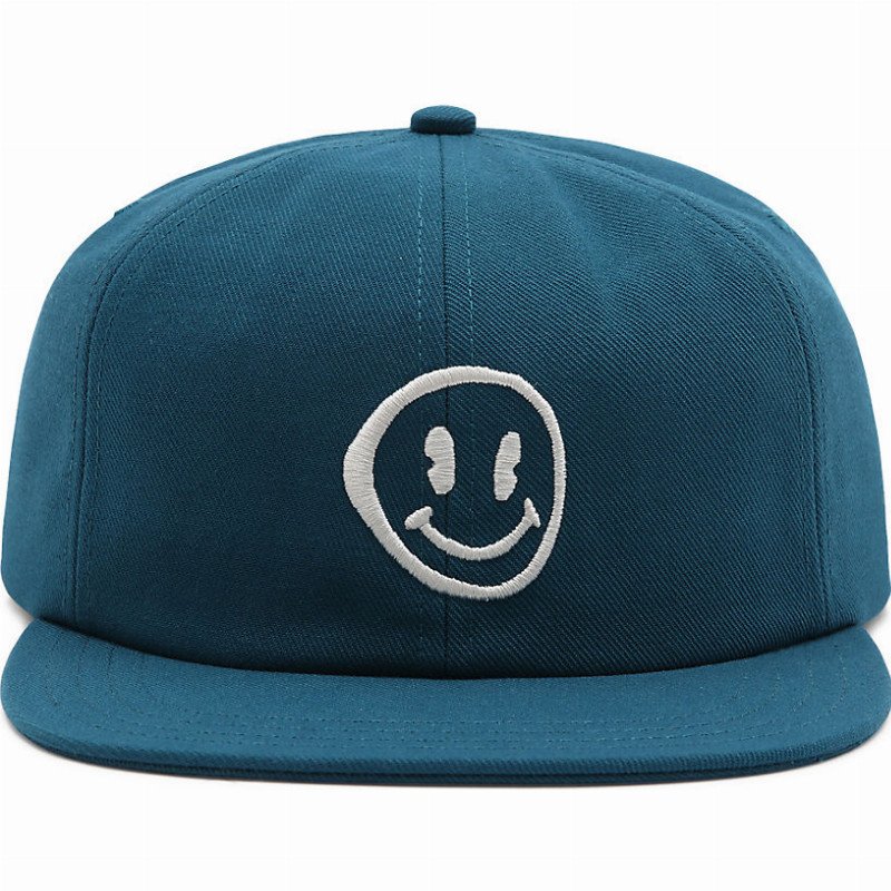 HAVE A TRIP VINTAGE UNSTRUCTURED HAT (BLUE CORAL) MEN BLUE