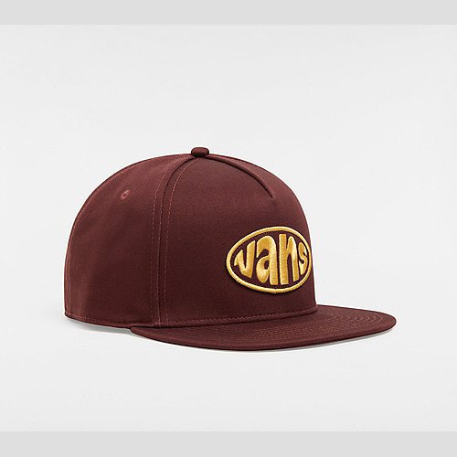 VANS Hopper Snapback Hat (bitter Chocolat) Unisex Brown, One Size