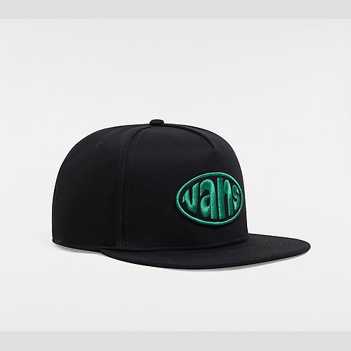 VANS Hopper Snapback Hat (black) Unisex Black, One Size