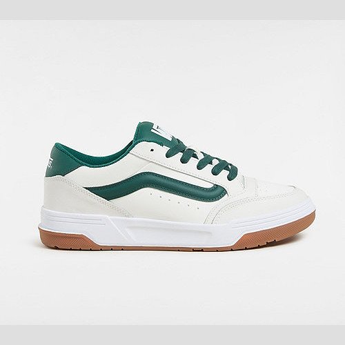 VANS Hylane Shoes (white/green) Unisex White, Size 12