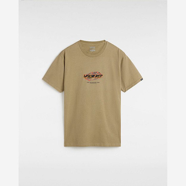 VANS Ignitions T-shirt (gothic Olive) Men Brown, Size XXL