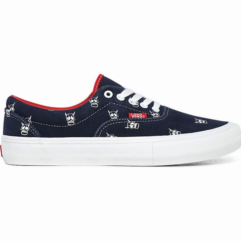 KADER SYLLA ERA PRO SHOES ((KADER SYLLA) NAVY/RED) WOMEN BLUE