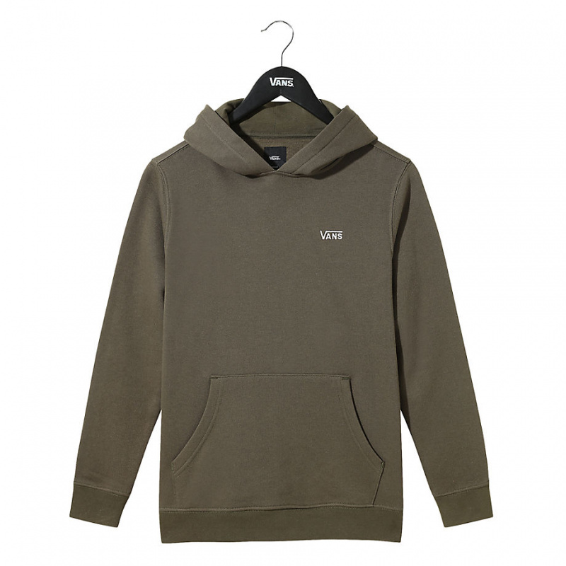 vans hoodie kids Brown