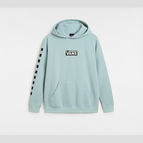 VANS Kids Vans Boxed Pullover Hoodie (8-14 Years) (gray Mist) Boys Blue, Size XL